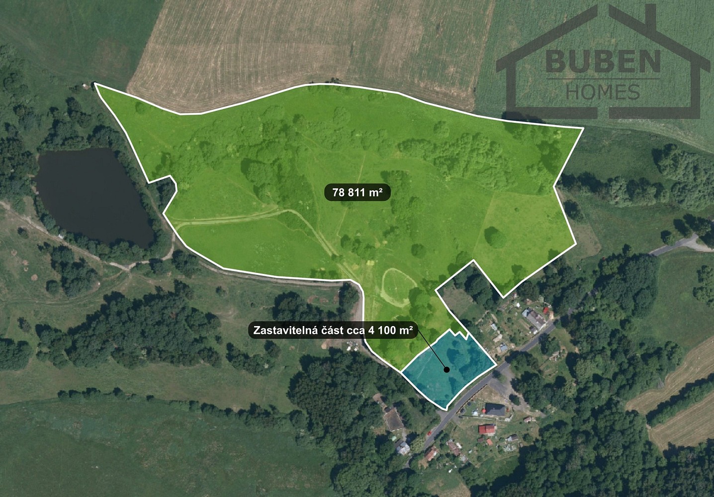 Pozemek pro bydlení · Ctiboř, okres Tachov - 3