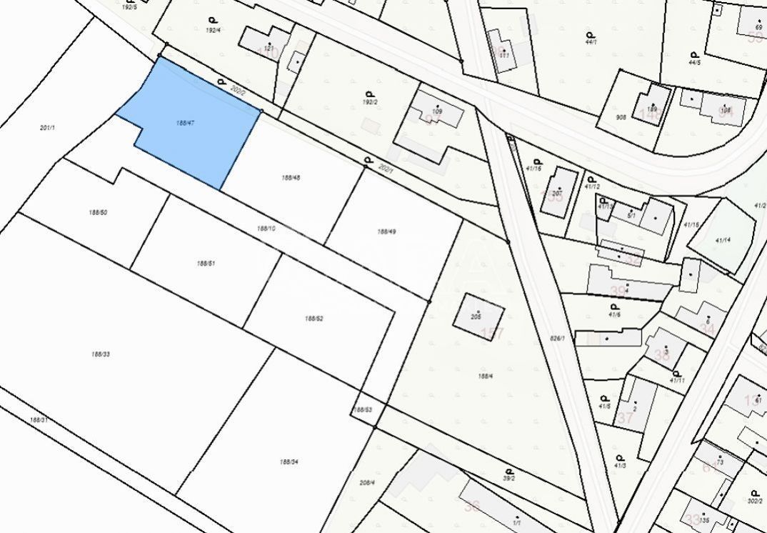 Pozemek pro bydlení, 1 050 m²