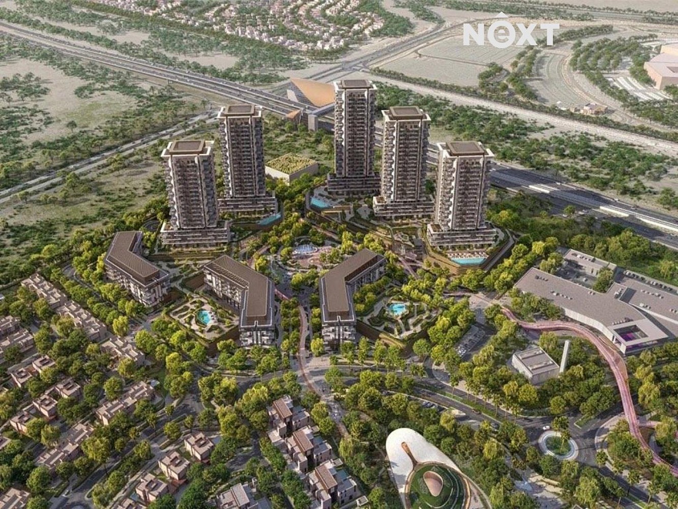 Byt 1+kk · 87 m² · Wadi Al Safa 3, Spojené arabské emiráty - 4