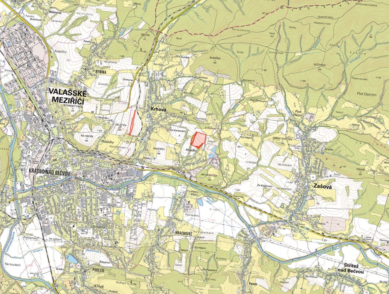 Prodej zemědělský pozemek - Krhová