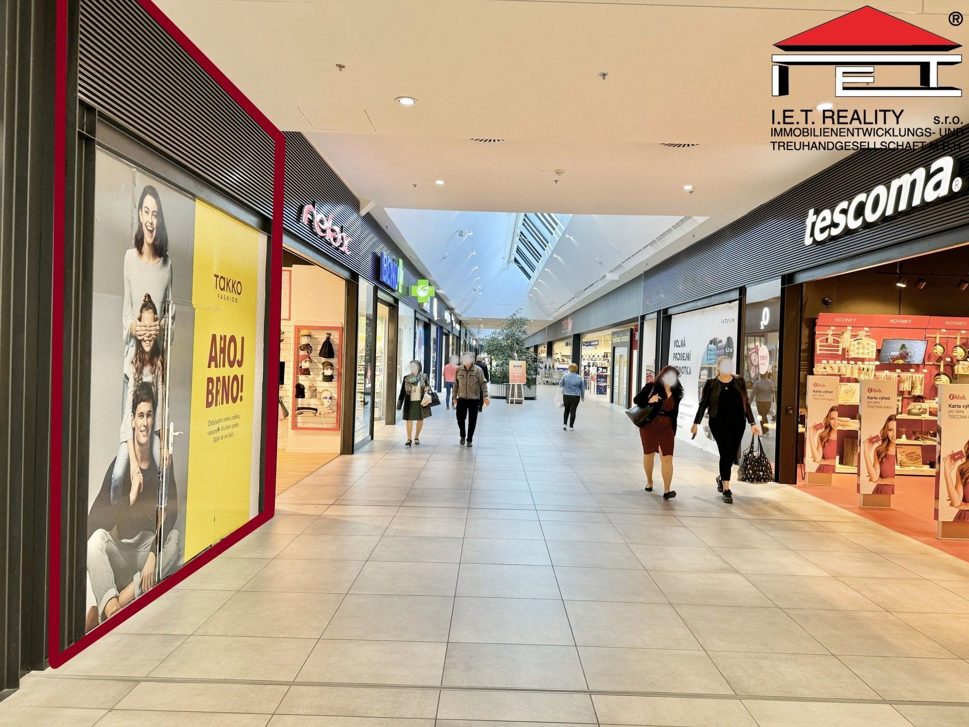 Pronájem obchodní prostory - Vídeňská, Brno, 32 m²