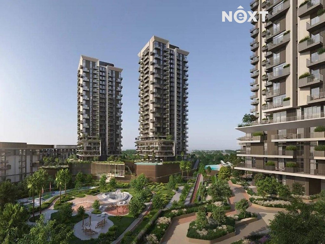 1+kk, Wadi Al Safa 3, Spojené arabské emiráty, 87 m² - 2