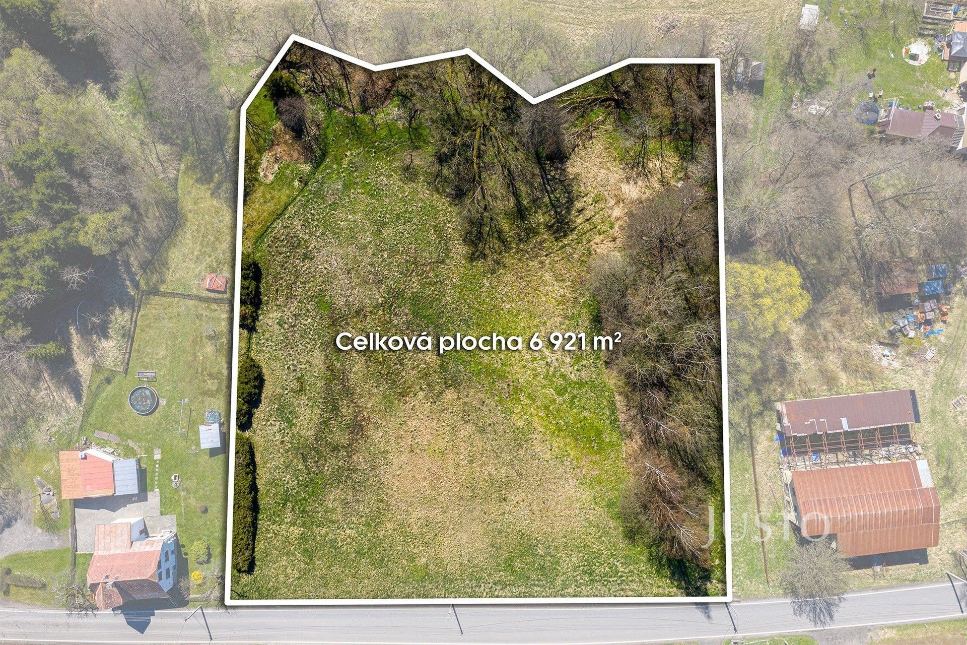 Pozemky pro bydlení, Smržovka, 6 921 m² - 2