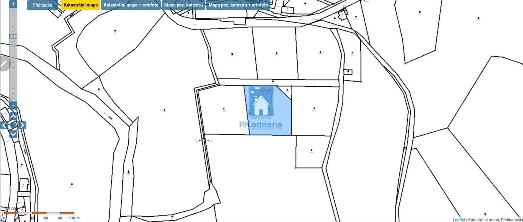 Prodej pozemek pro bydlení - Horní Vltavice, 4 m²