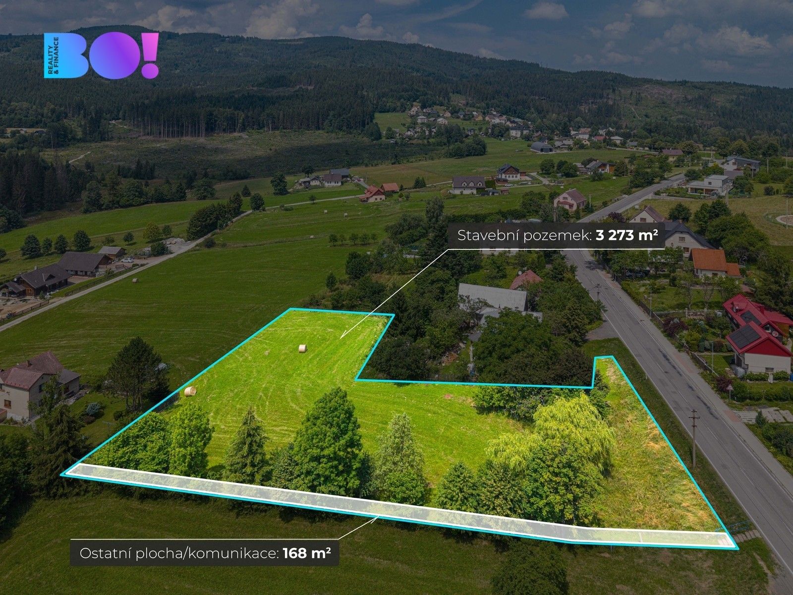 Pozemky pro bydlení, Mosty u Jablunkova, 3 441 m² - 2