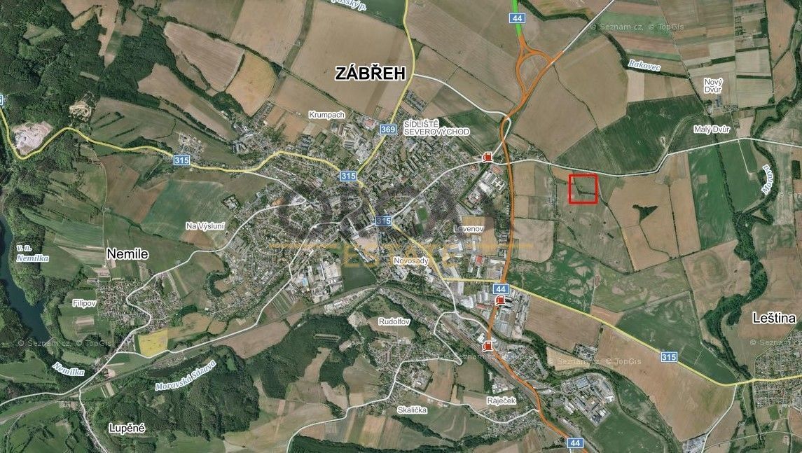 Prodej pozemek - Zábřeh, 789 01, 2 143 m²