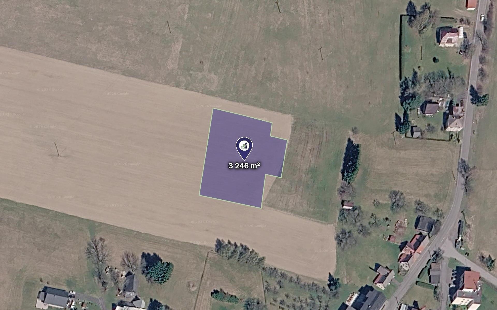 Pozemek pro bydlení, 1 082 m²