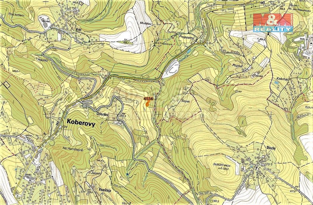 Prodej louka - Koberovy, okres Jablonec nad Nisou, Liberecký kraj - 2