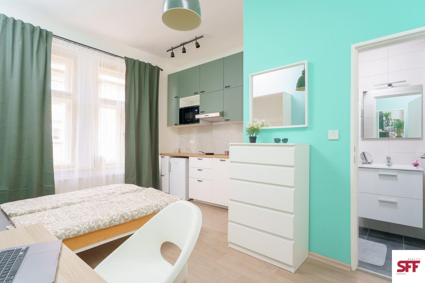 1+kk, Čestmírova, Praha, 24 m²