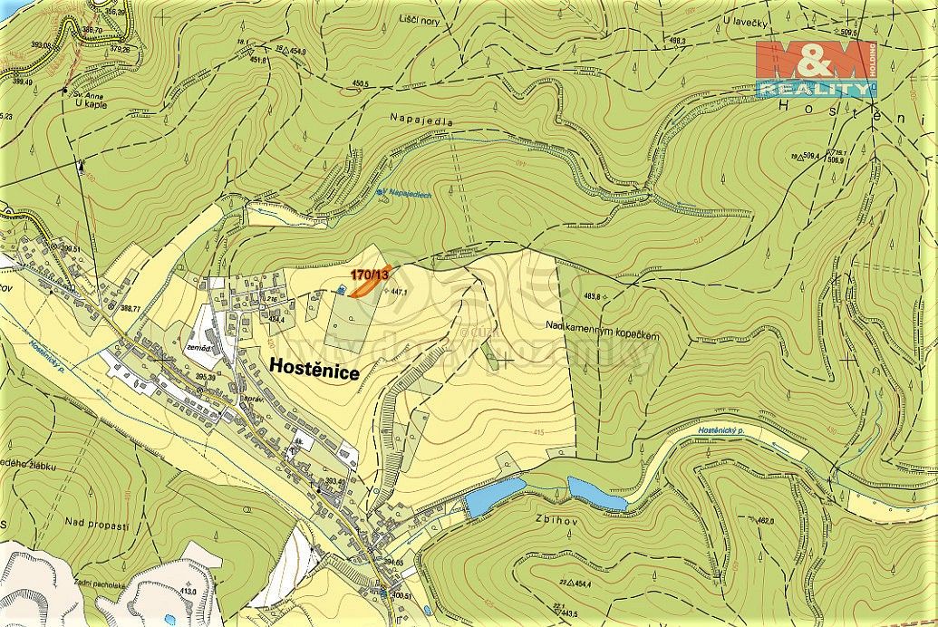 Prodej zemědělský pozemek - Hostěnice, okres Brno-venkov, Jihomoravský kraj - 2