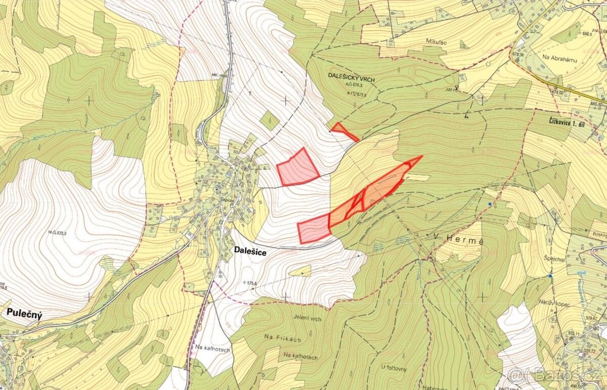 Prodej pozemek pro bydlení - Rychnov u Jablonce nad Nisou, 468 02