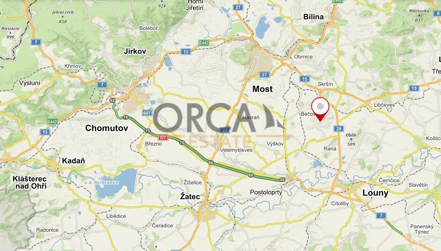 Pozemek · Bečov, okres Most, Ústecký kraj - 3