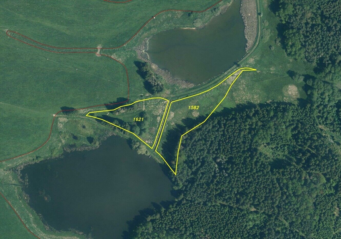 Prodej zemědělský pozemek - Chodský Újezd Nahý Újezdec, 13 137 m² - 5