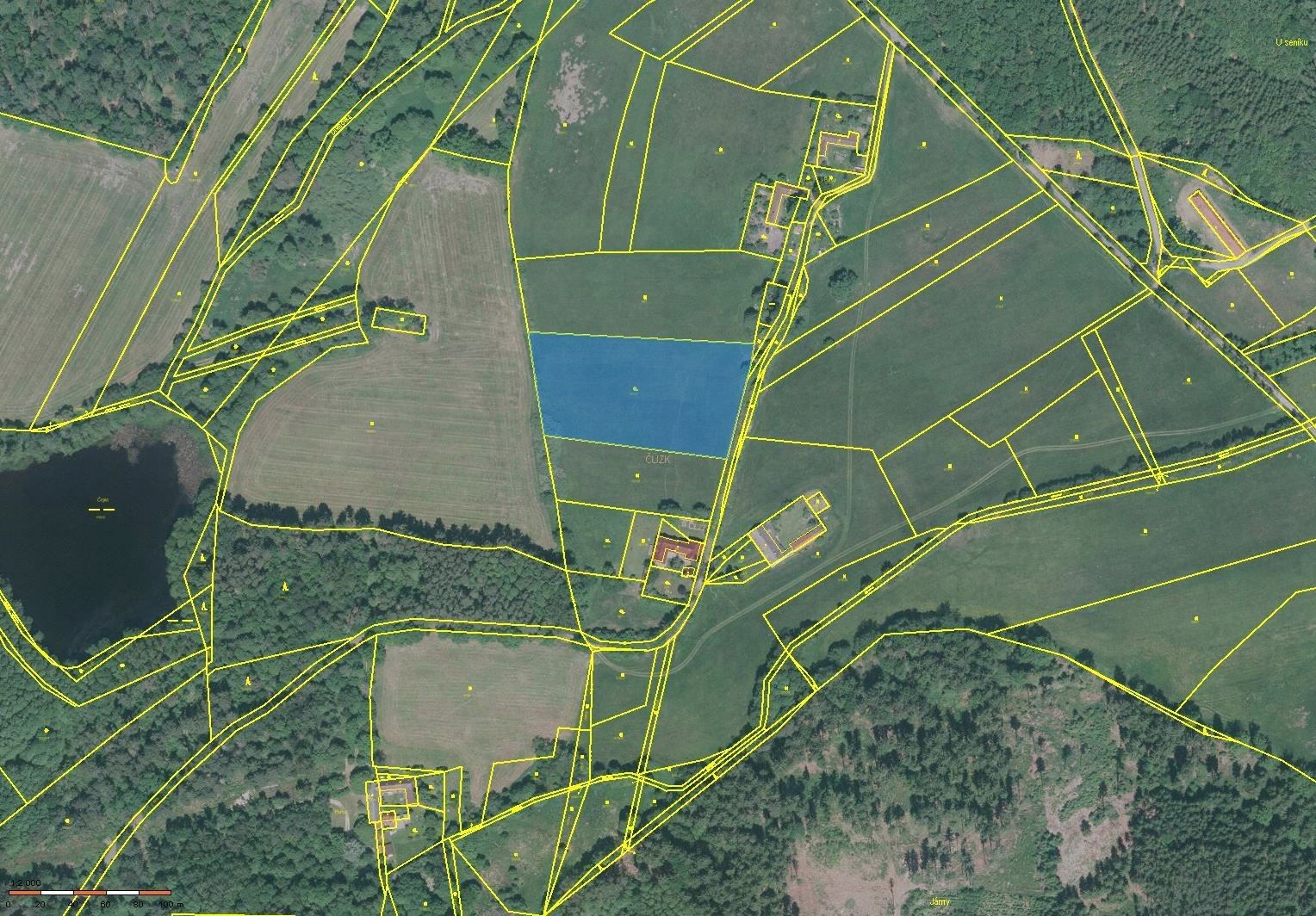 Prodej zahrada - Žďárské Chalupy, Žďár, 8 519 m²