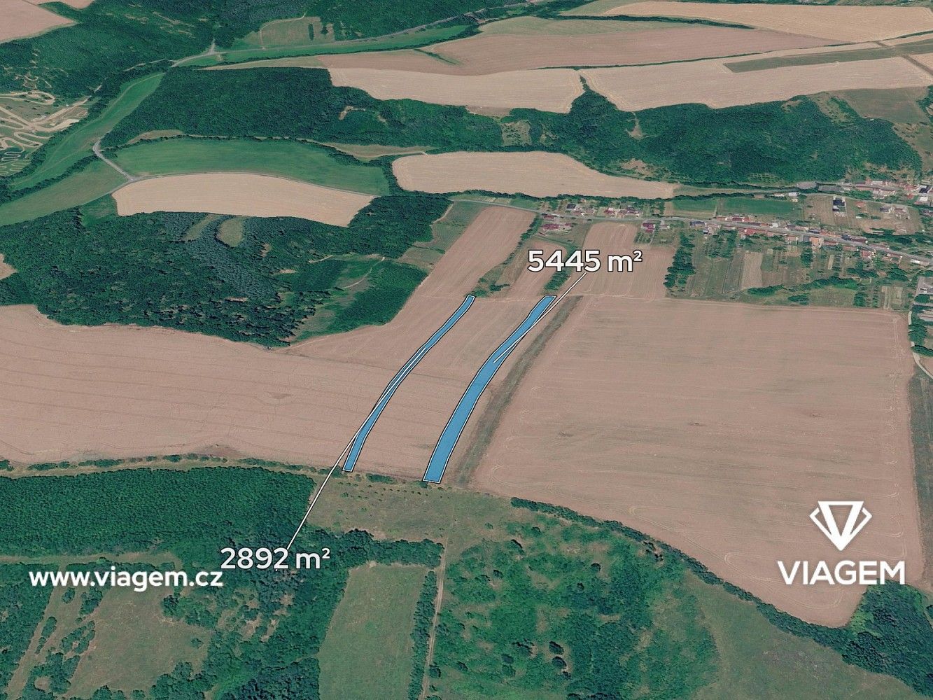 Zemědělský pozemek, 4 446 m²