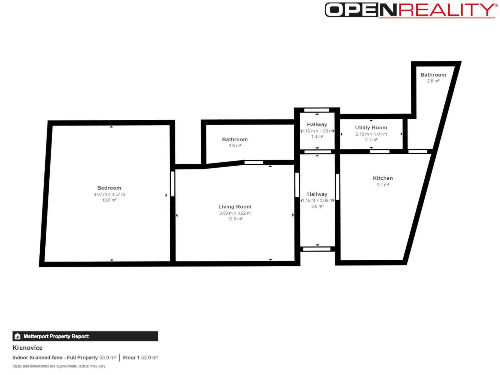 Prodej rodinný dům - Školní, Křenovice, 54 m² - 5