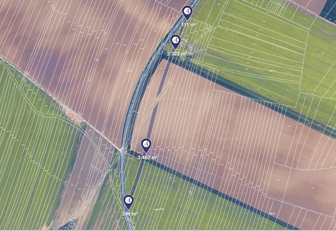 Zemědělské pozemky, Mělčany, 4 091 m²