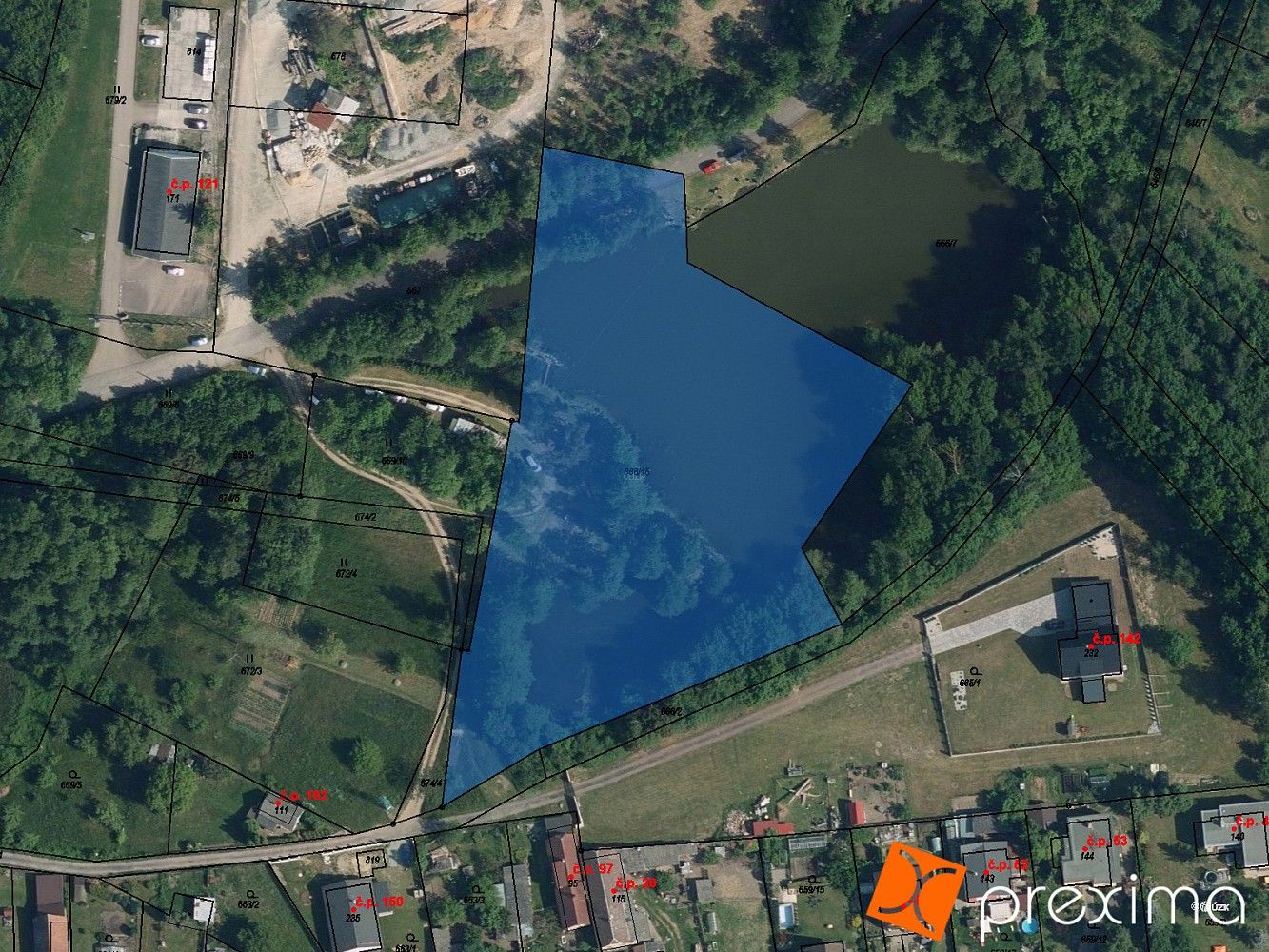 Pozemek, 4 212 m²