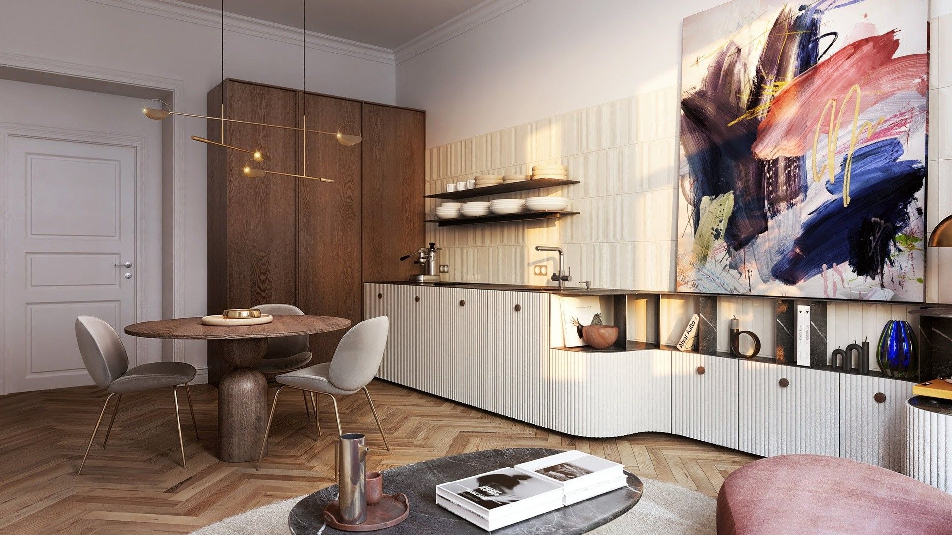 3+kk, Bělehradská, Praha, 82 m²