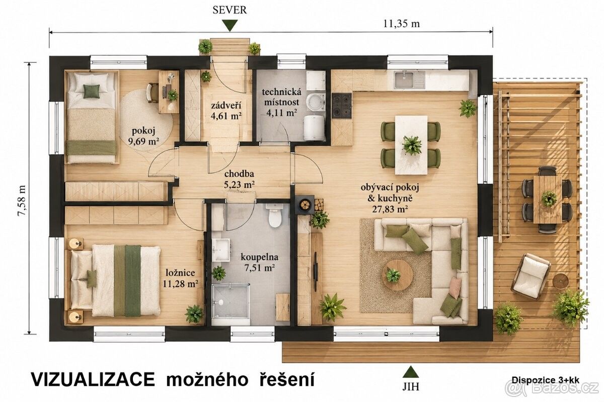 Pozemek pro bydlení · Tišnov, 666 03 - 4