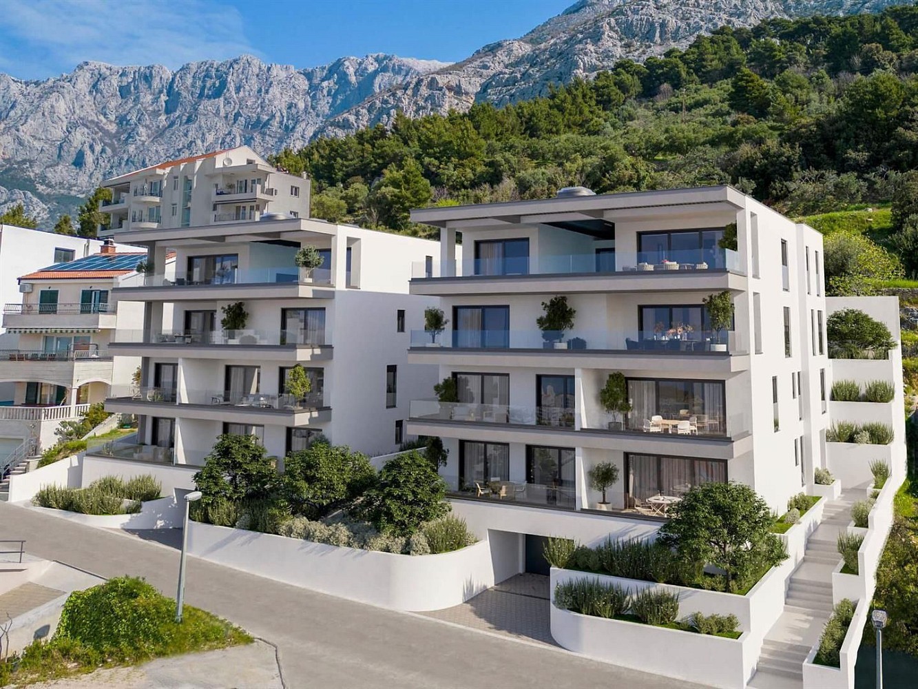 4+kk, Makarská, Splitsko-dalmatinska županija, Chorvatsko, 171 m² - 1