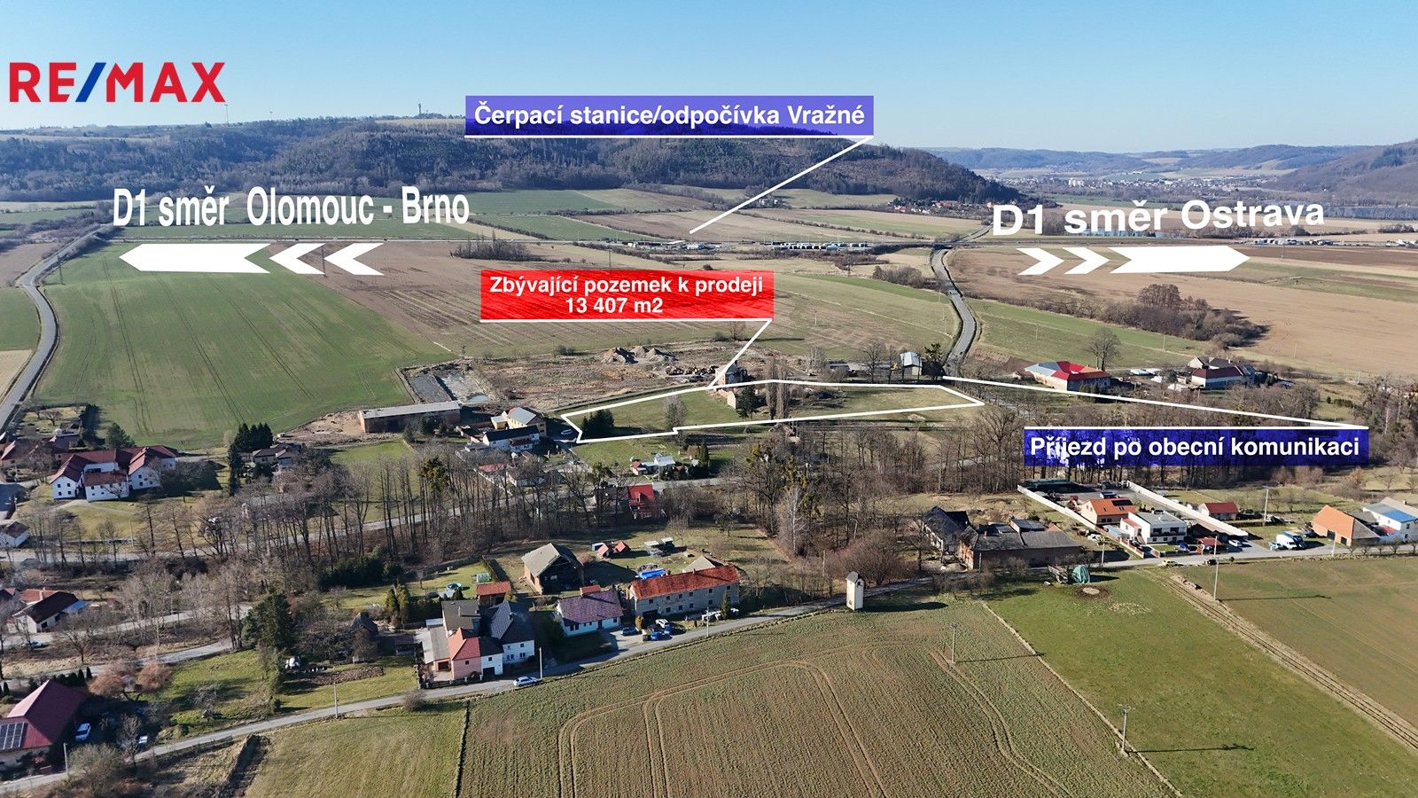 Prodej komerční pozemek - , Vražné, 13 m²