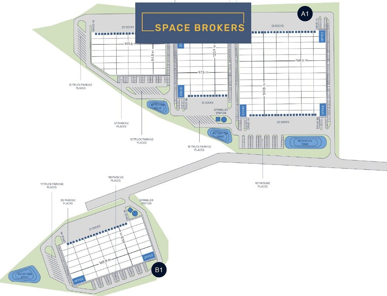 Sklady, Příbram, 12 000 m² - 2