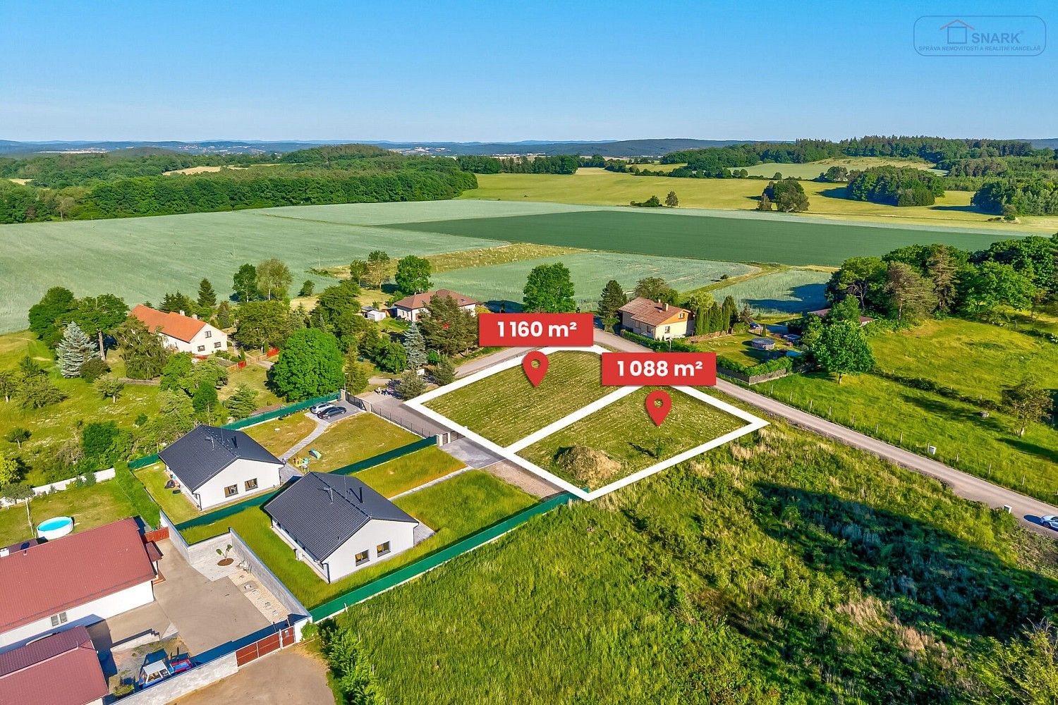 Prodej pozemek pro bydlení - Pičín, okres Příbram, Středočeský kraj - 5