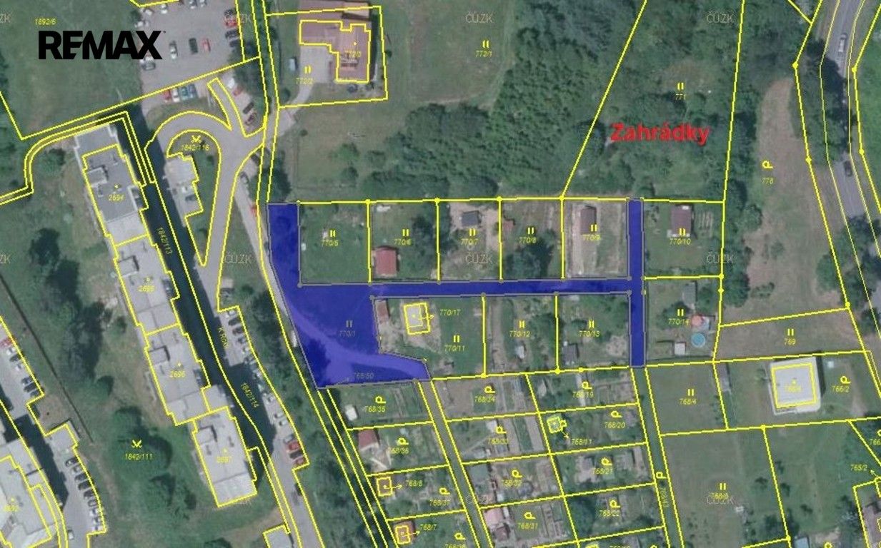 Zahrady, Vimperk, 422 m² - 2