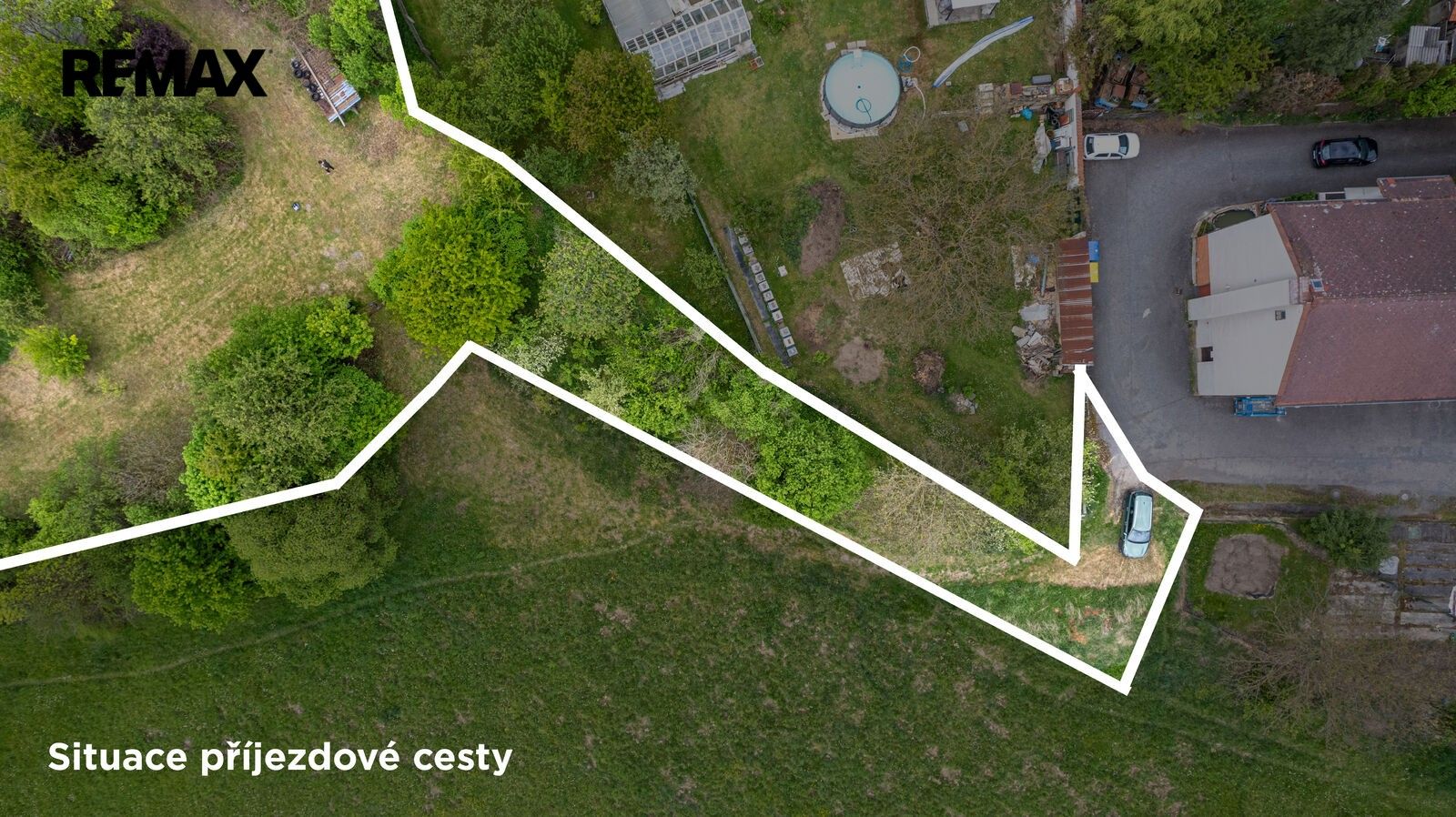 Pozemky pro bydlení, Sadová 54, Nová Ves pod Pleší, 3 423 m² - 2