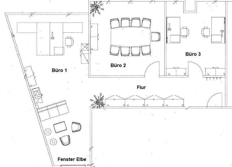 Kanceláře, Große Elbstraße 42 Hamburg Altona-Altstadt Hamburg 22767, 101 m²