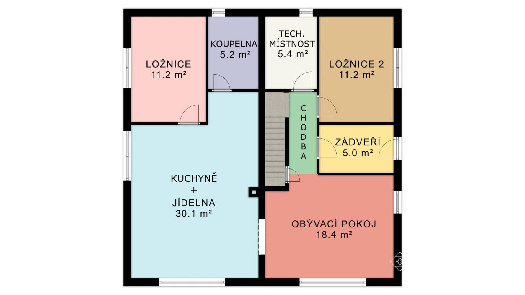 Rodinný dům · 172 m² · Pyšely - Zaječice, okres Benešov, Středočeský kraj - 4