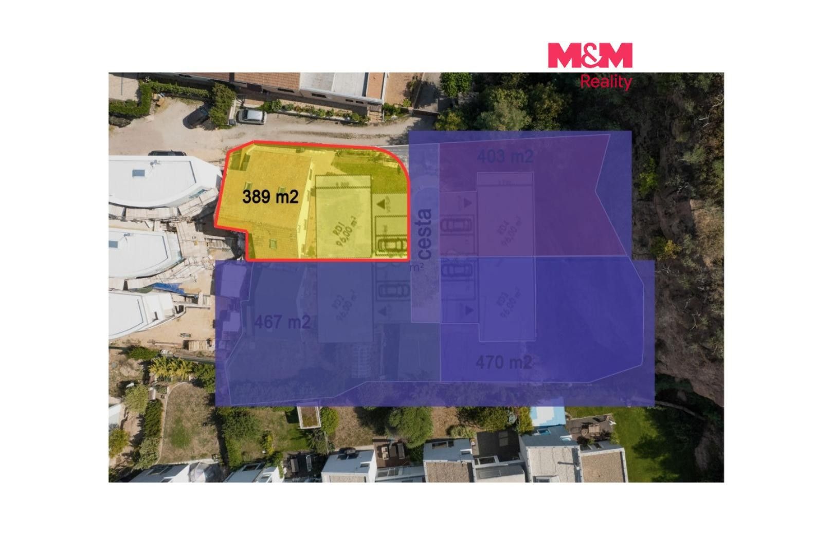 Pozemek pro bydlení, 389 m²