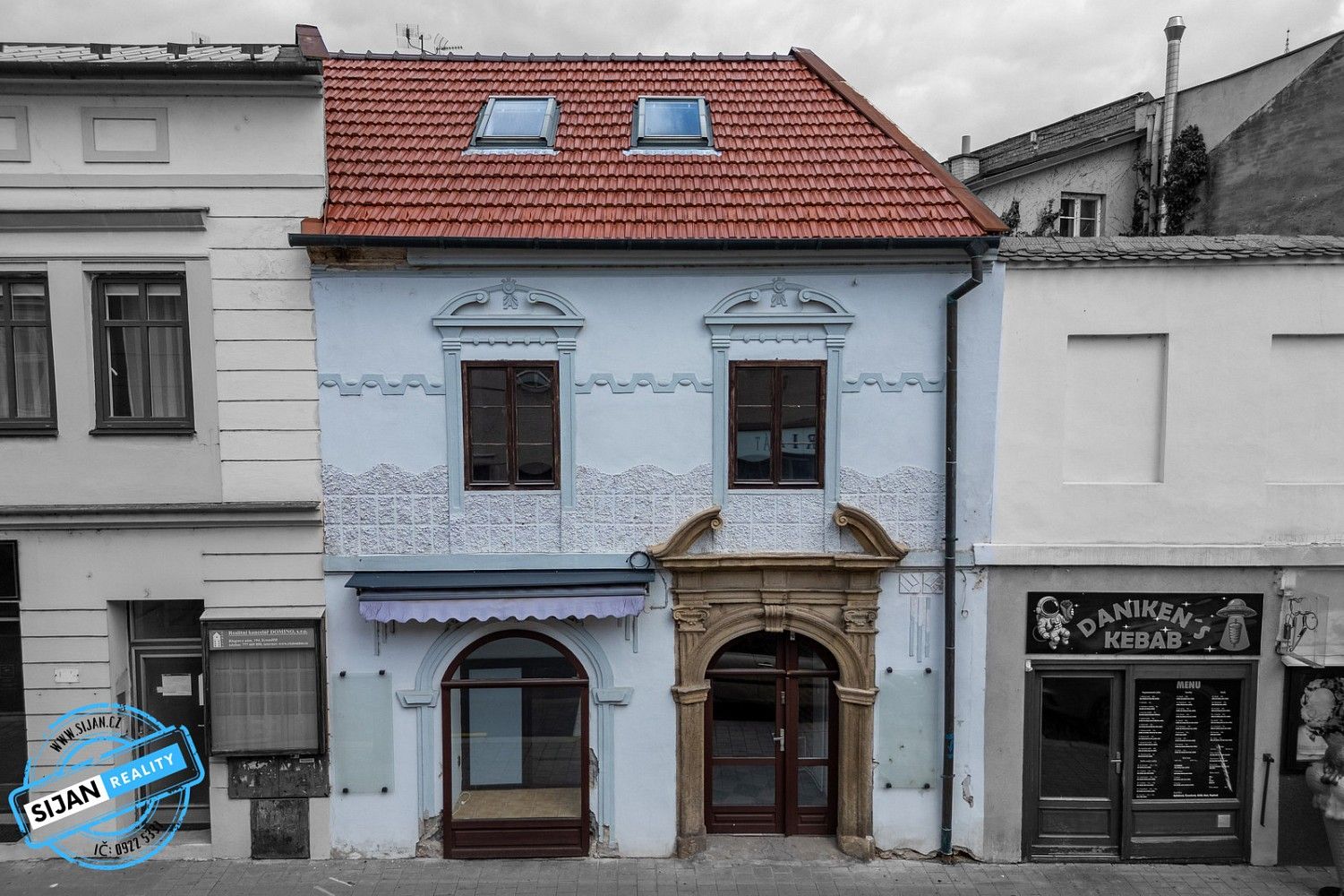 Obchodní prostory, Kroměříž, Zlínský kraj, 196 m² - 1