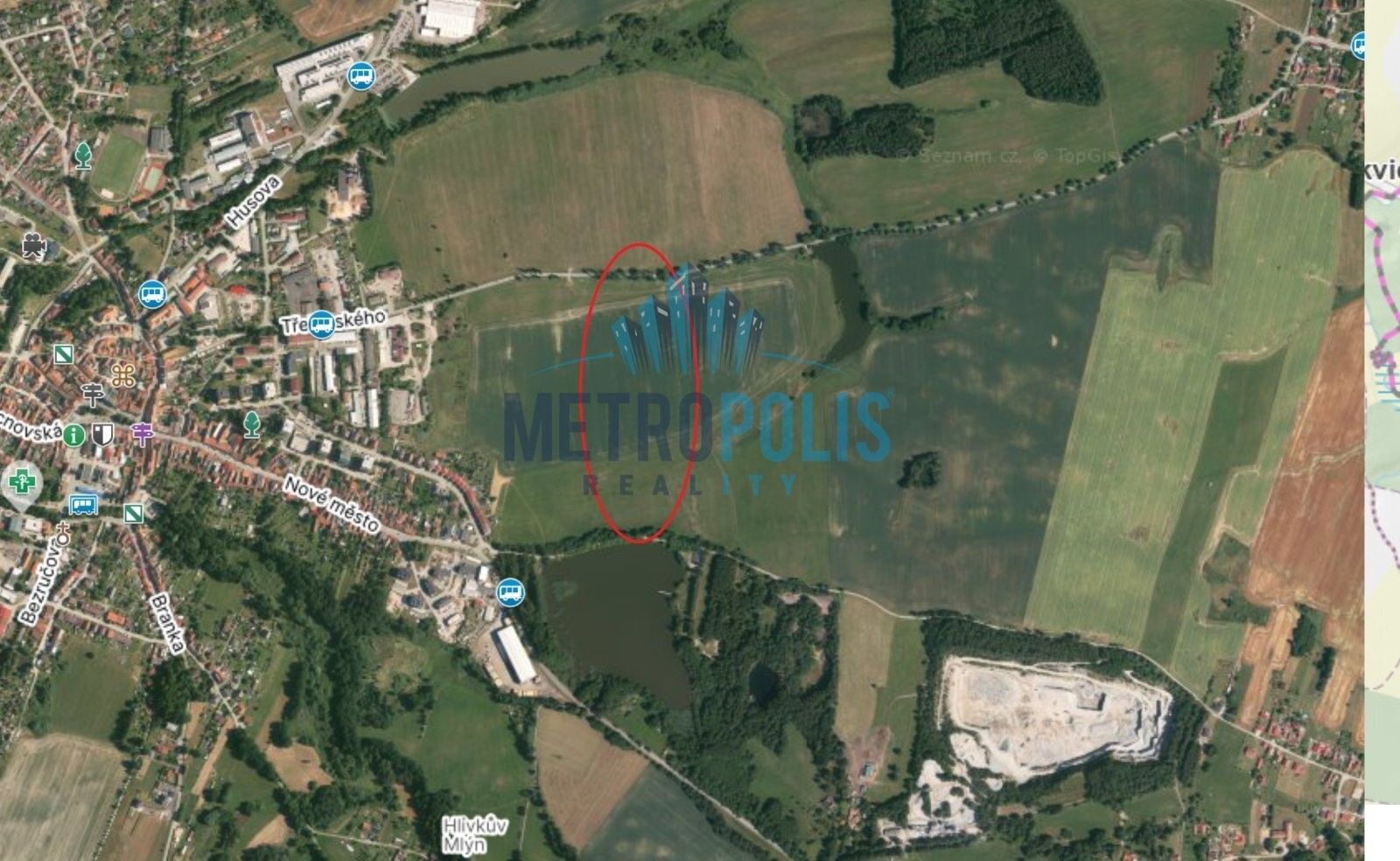 Zemědělský pozemek, 3 032 m²