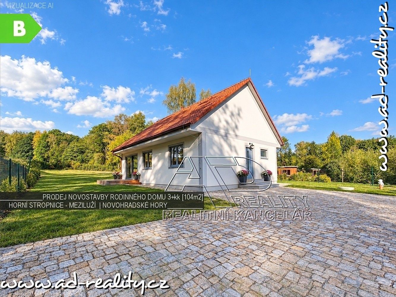 Rodinné domy, Horní Stropnice - Meziluží, okres České Budějovice, 91 m² - 1