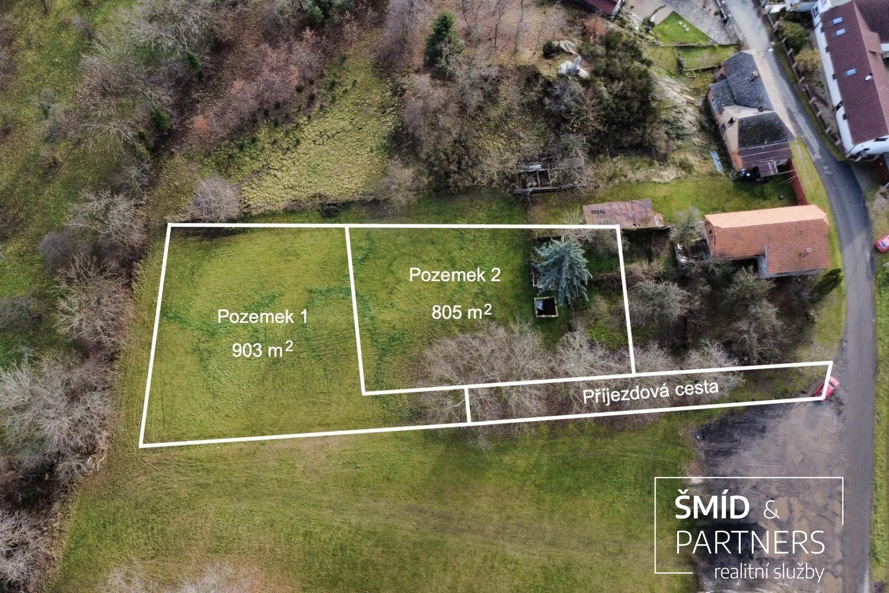 Pozemky pro bydlení, Křesetice