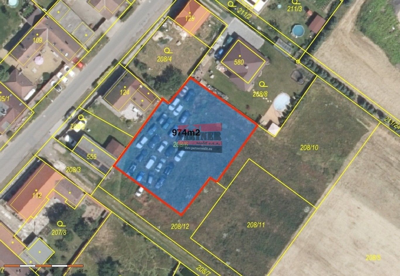 Pozemek pro bydlení, 974 m²