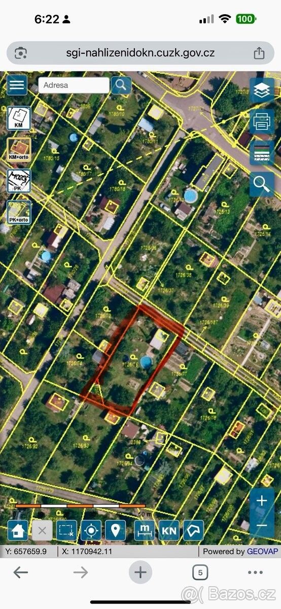 Prodej zahrada - Moravské Budějovice, 676 02