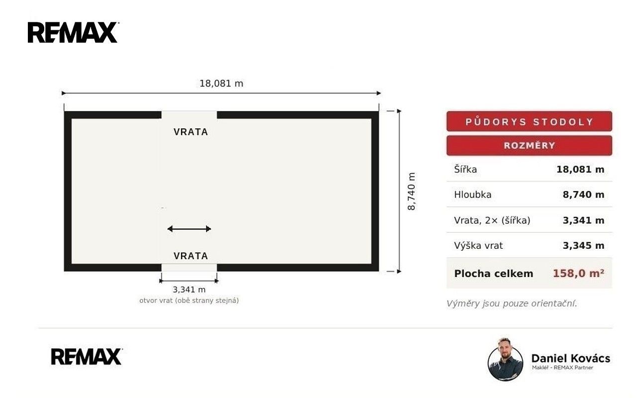 Zemědělský objekt · 158 m² · Rešice, okres Znojmo, Jihomoravský kraj - 3