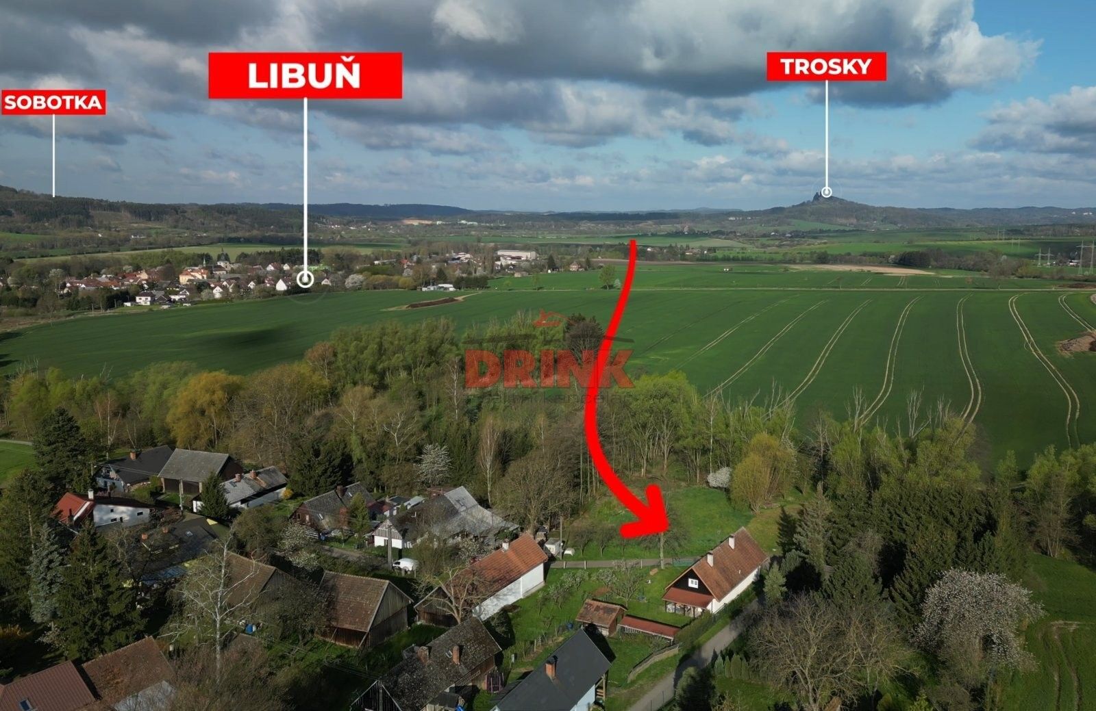 Pozemky pro bydlení, Libuň, 1 m²