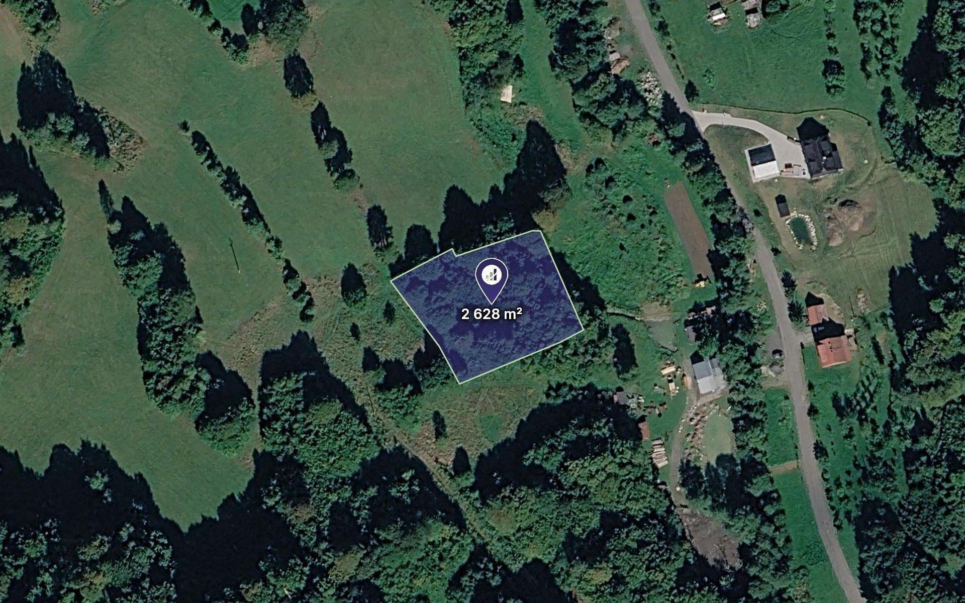 Louky, Huslenky, 2 628 m² - 1