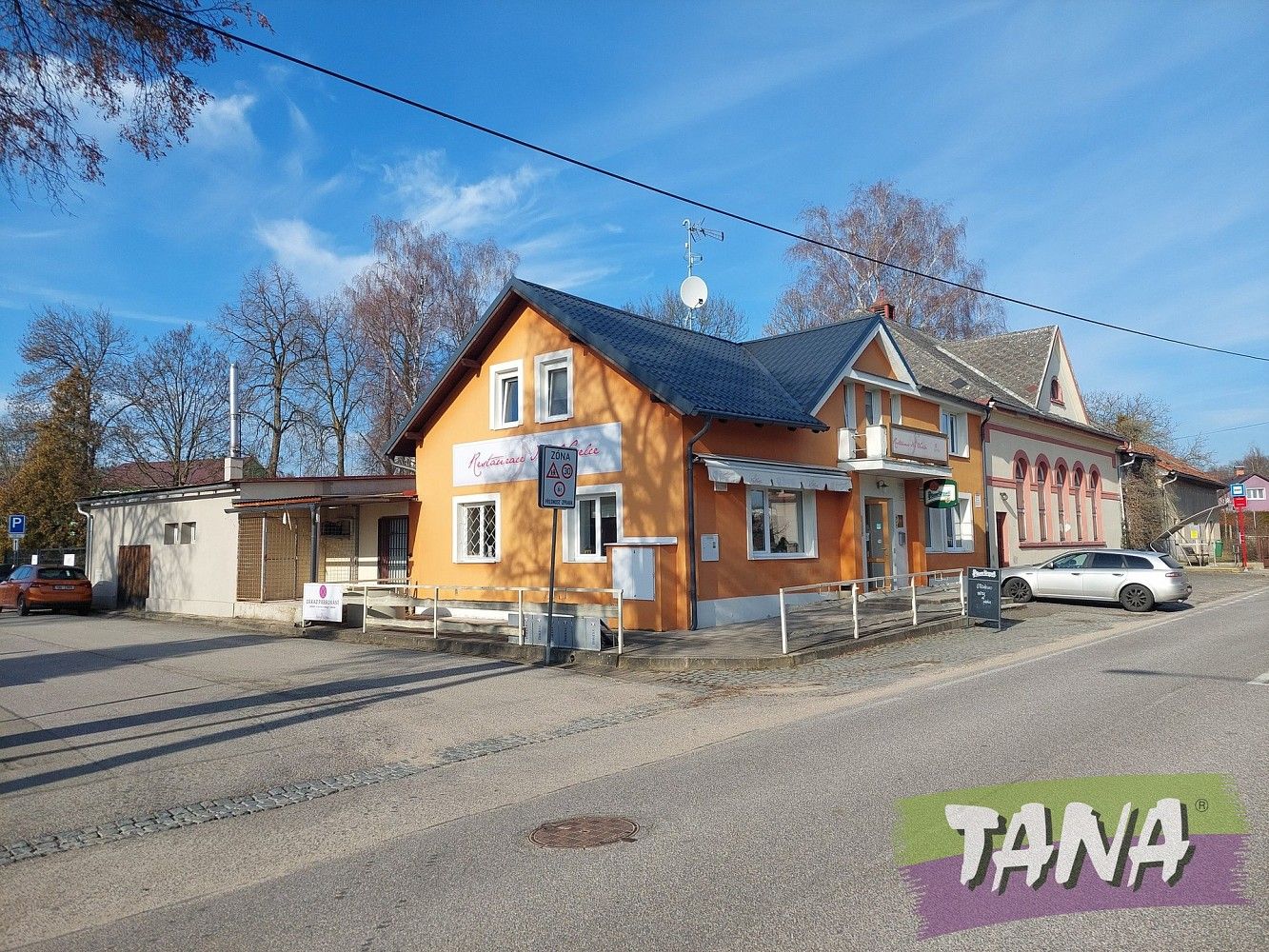 Restaurace, Nová Ves u Bakova, okres Mladá Boleslav, Středočeský kraj, 640 m² - 1