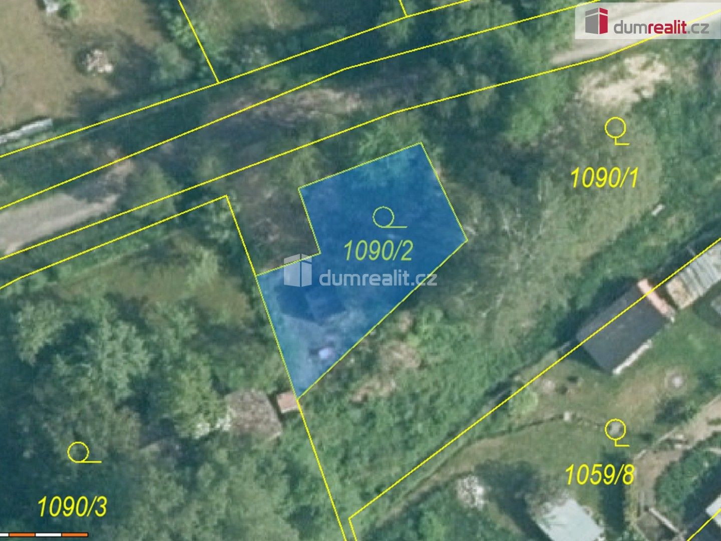 Prodej zahrada - Martínkovská, Vyšší Brod, 156 m²