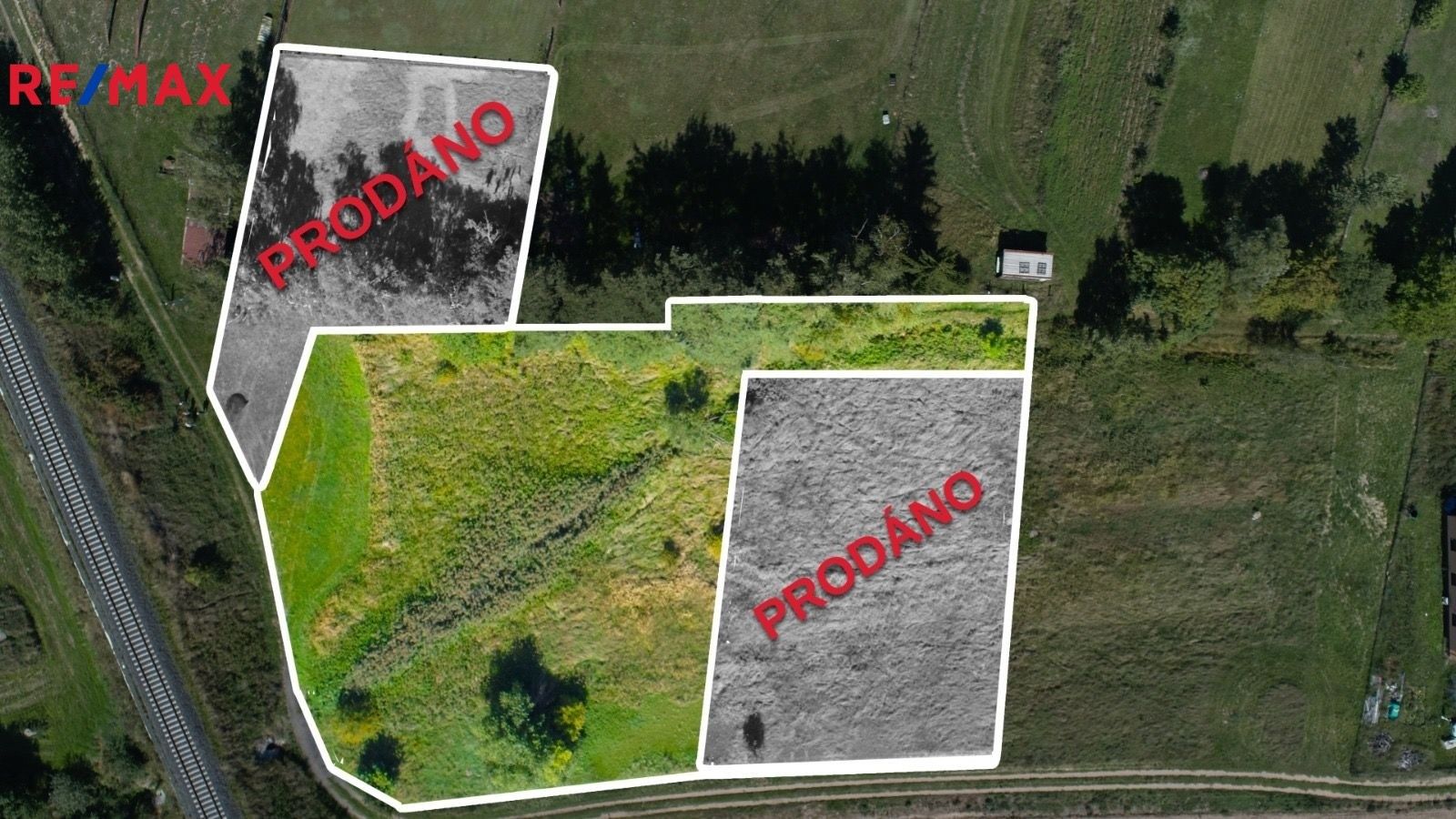 Zahrady, Vroutek, 2 m²