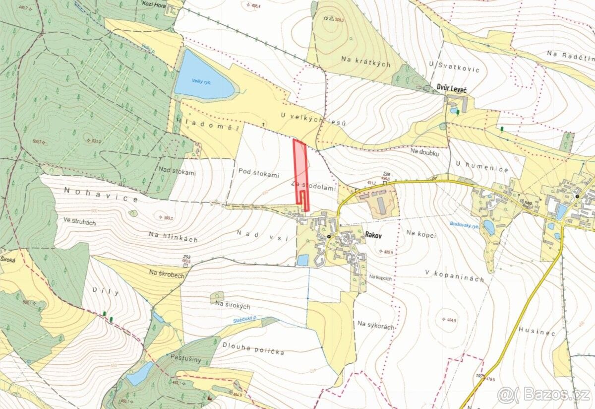 Prodej pozemek pro bydlení - Bernartice u Milevska, 398 43 - 2