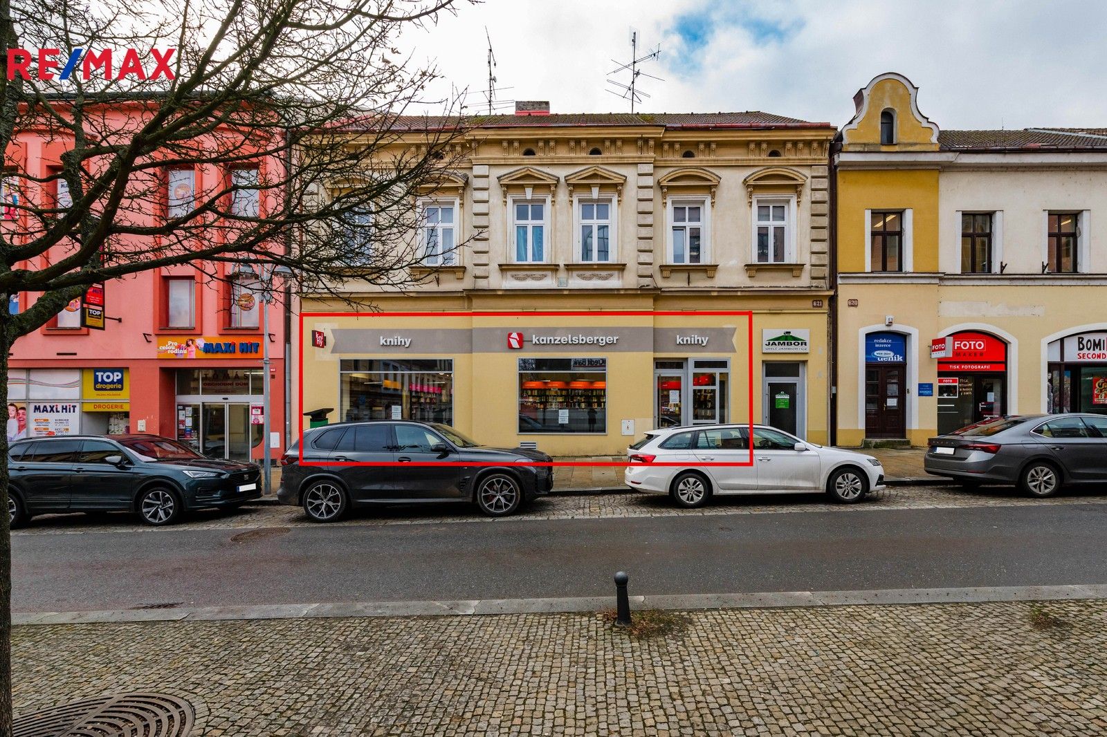Obchodní prostory, 9. května 621, Tábor, 232 m²