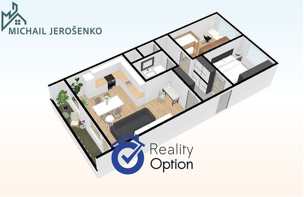 Byt 3+kk · 67 m² · Na strži, Praha 4 - Krč - 4
