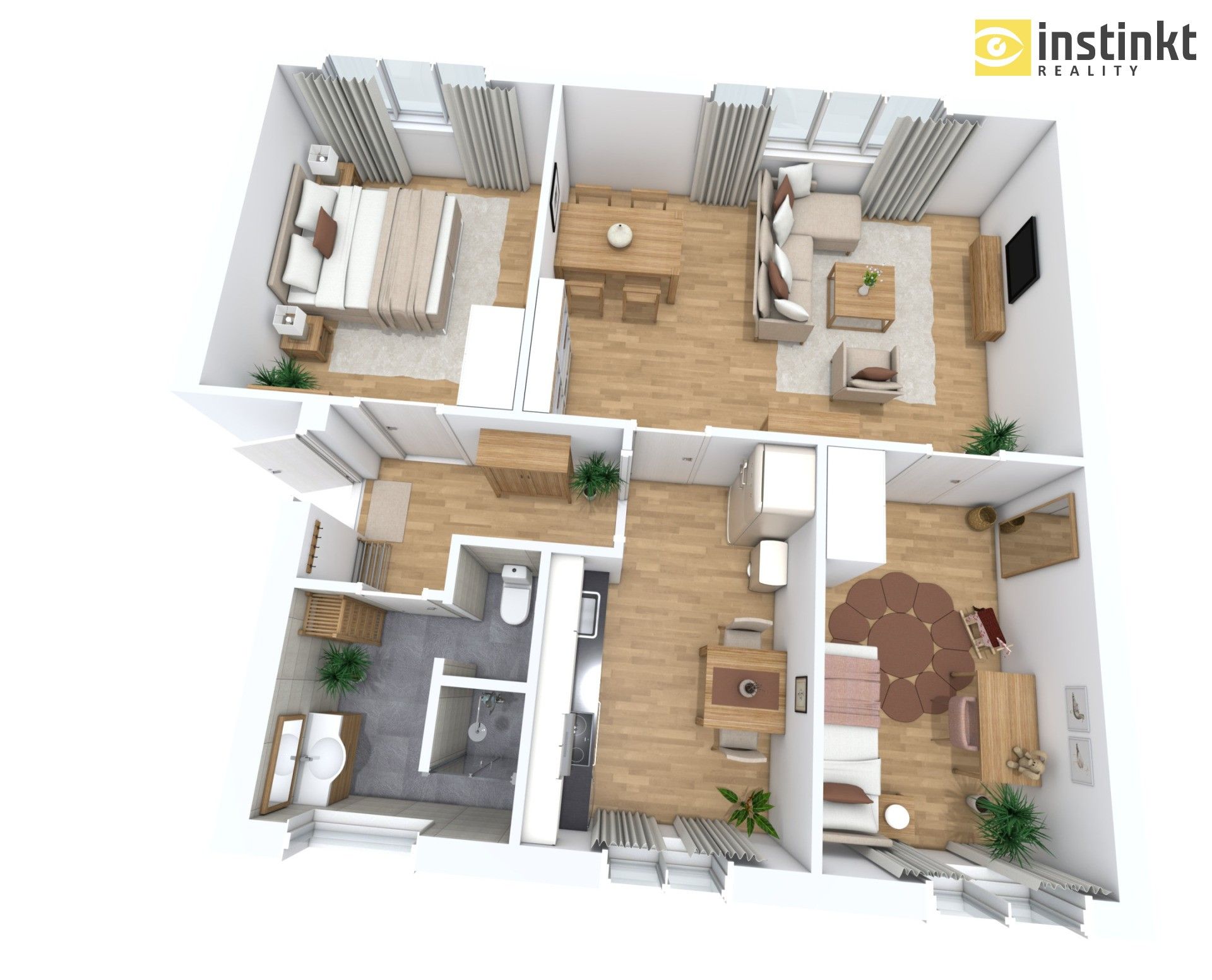 Pronájem byt 3+1 - Slavětín, Načeradec, 77 m²