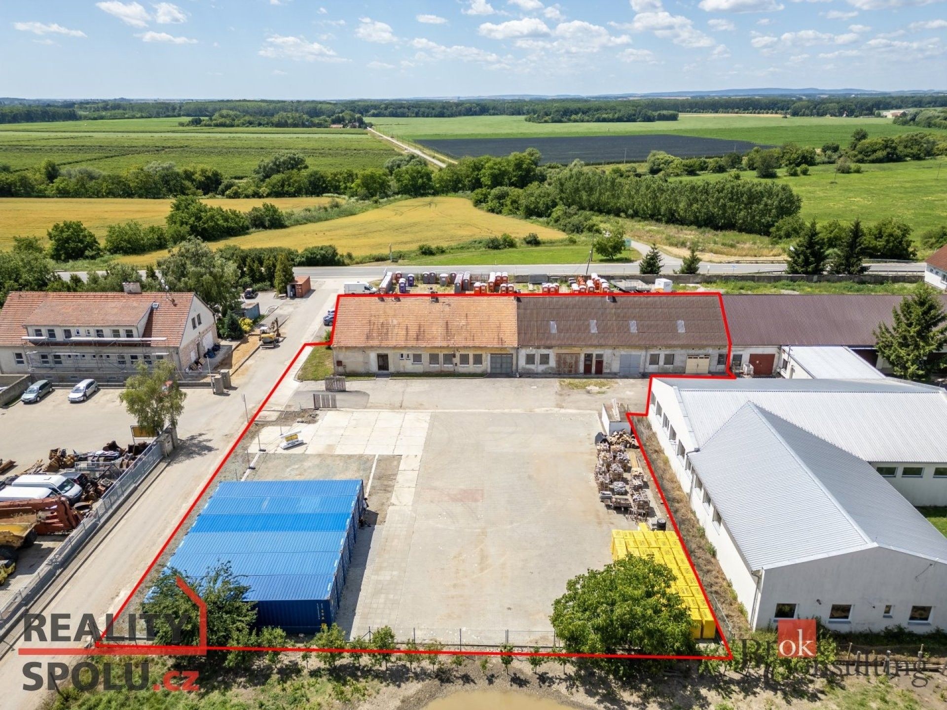 Sklady, Boudky, Velké Němčice, 458 m²